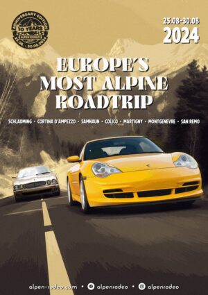 Alpen Rodeo 2024 Poster - Perfektes Upgrade für deine Garage